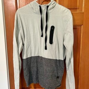 Stylish Black and Gray Hoodie by Erational